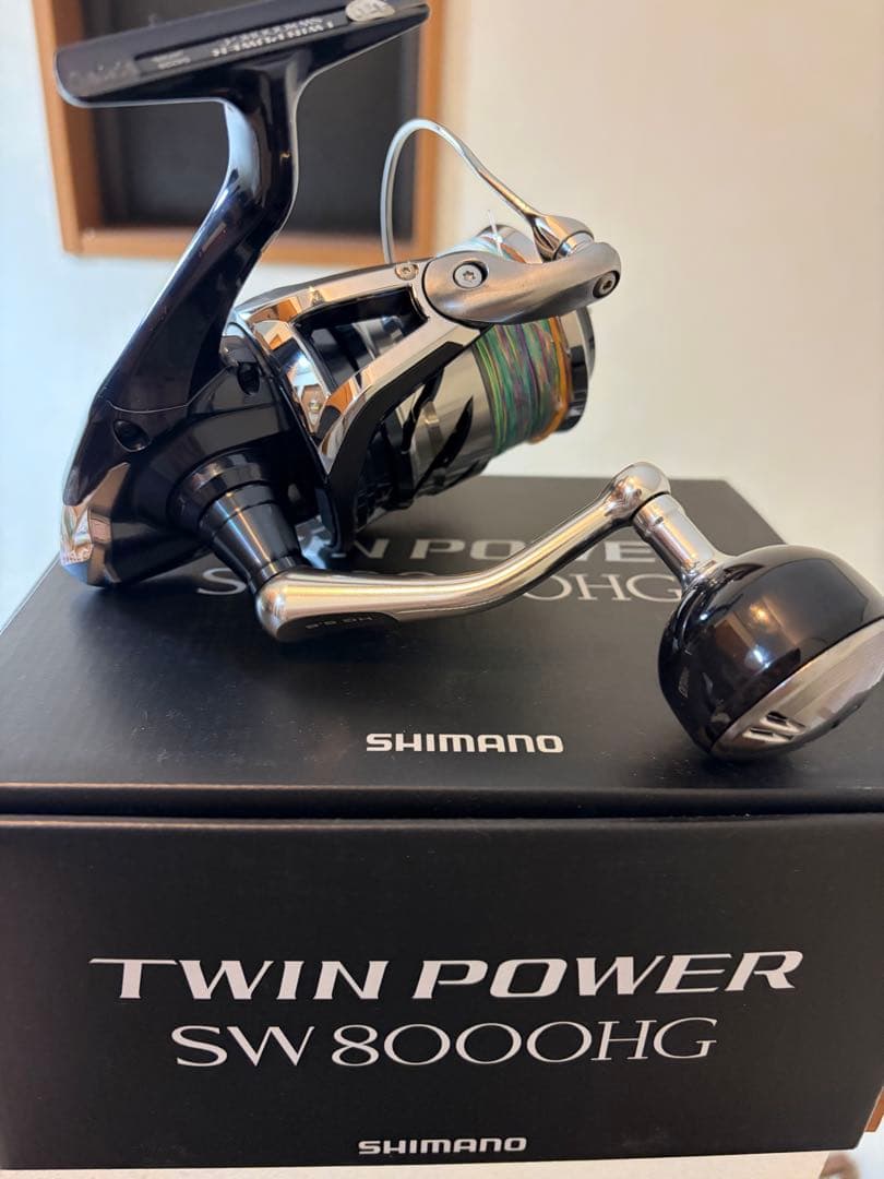 【極美品】SHIMANO 21TWIN POWER SW8000HG スプール付