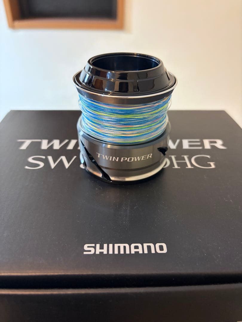 【極美品】SHIMANO 21TWIN POWER SW8000HG スプール付