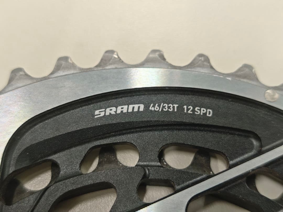 SRAM 46/33T 12 SPD チェーンリング