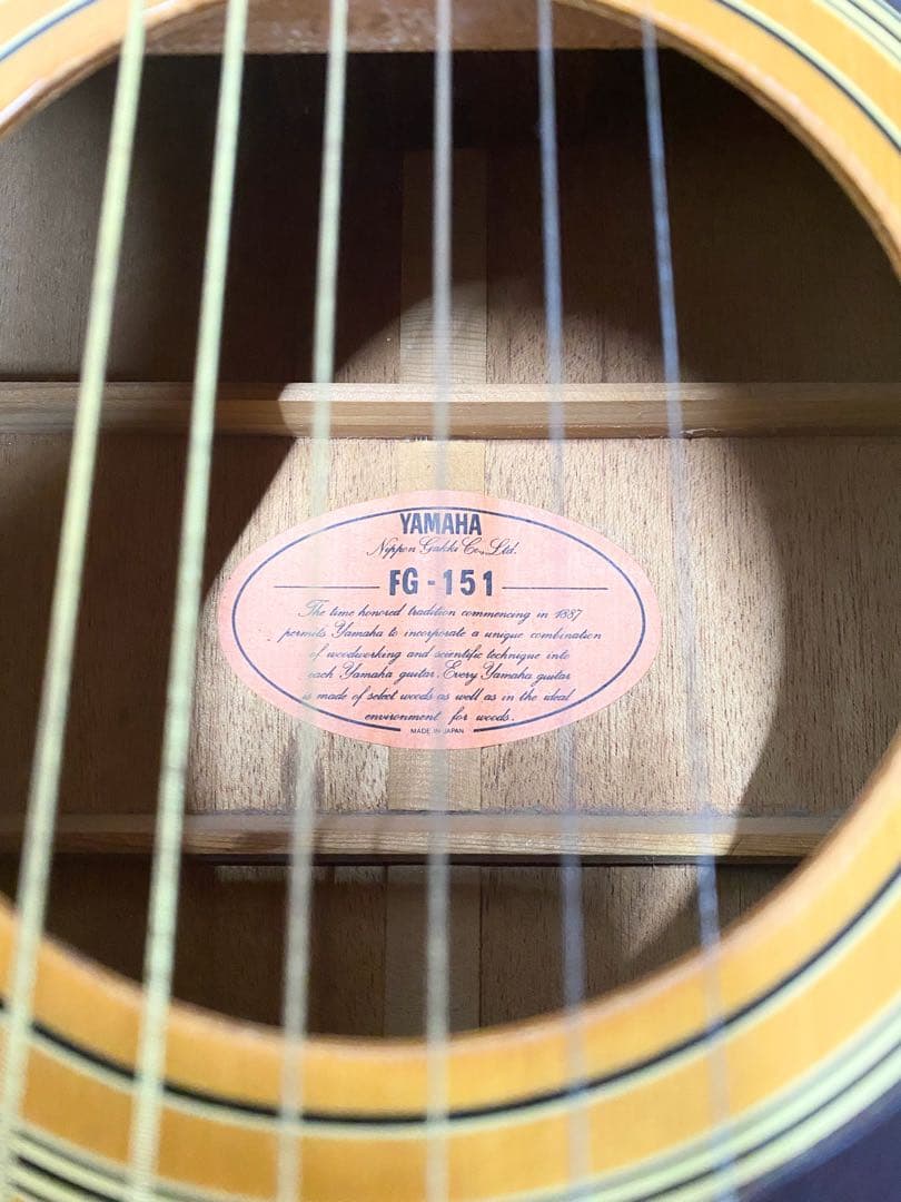 ヤマハ YAMAHA アコースティックギター fg-151 FG151