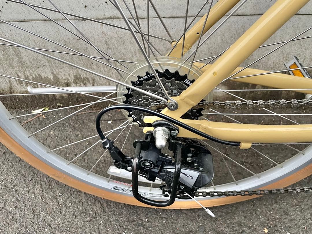 【ほぼ未使用・整備済】ルイガノ　TR2 7速　クロスバイク　CT470mm