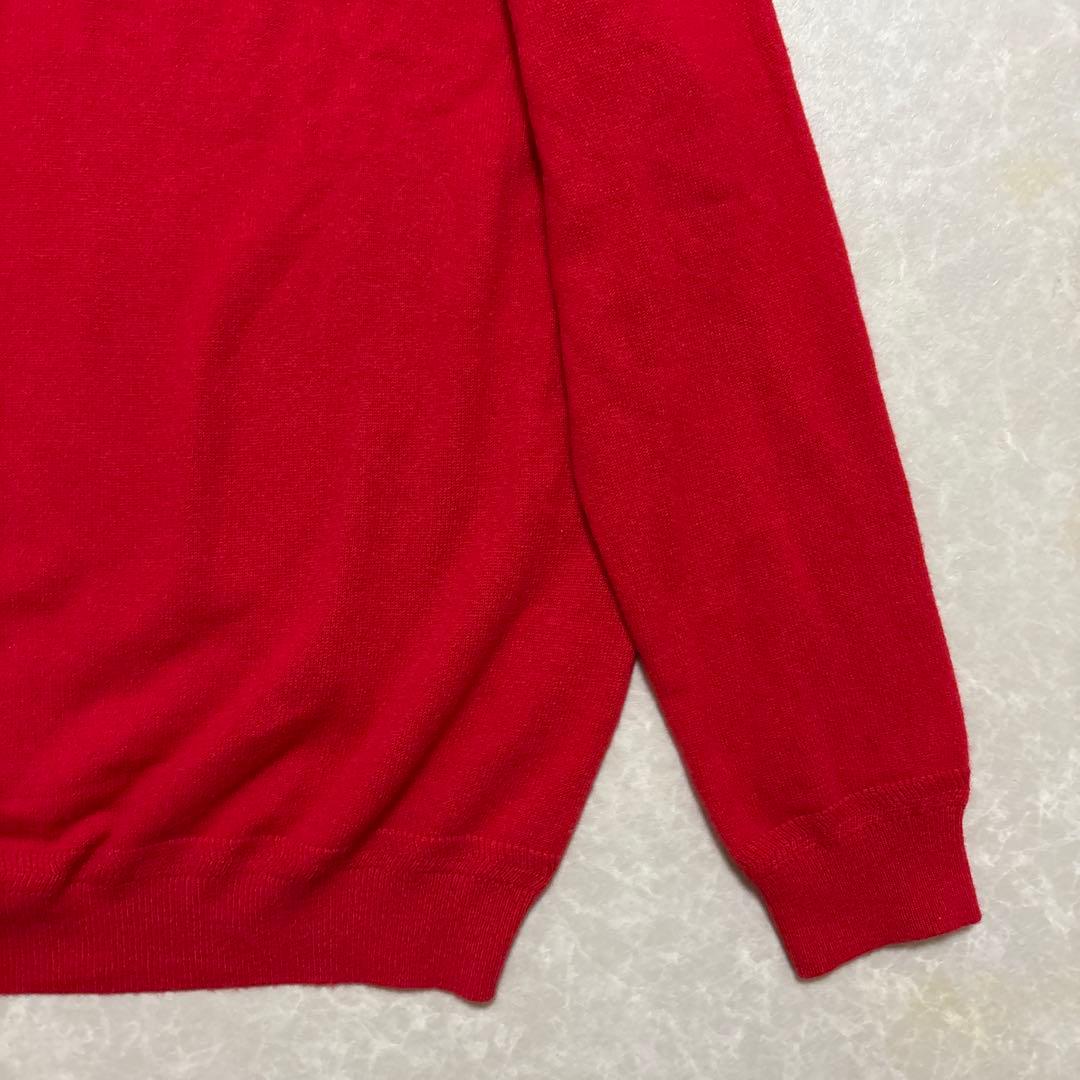 パーリーゲイツ★カシミヤ100%★ビッグロゴ★ニット【メンズ サイズ5（L】