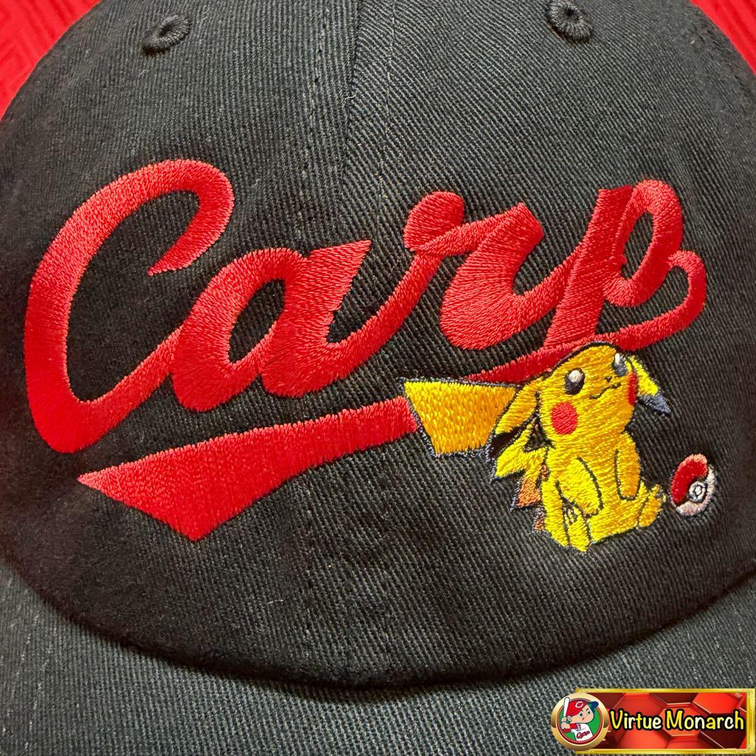 カープオリジナル ポケモンキャップ(Carpロゴ ピカチュウ)　広島東洋カープ