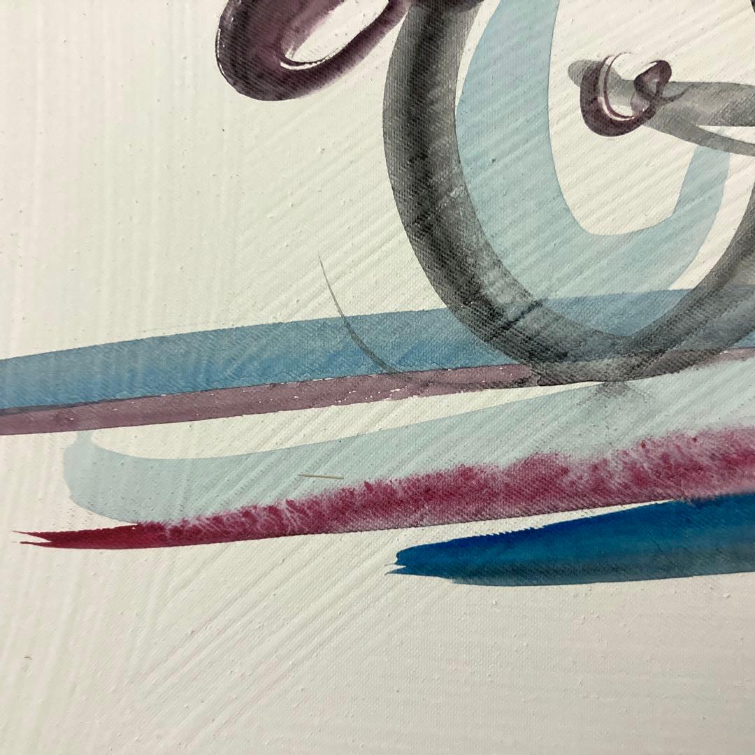 【カンボジアで購入】絵画 人力車 僧侶 アート フレーム付き アクリル