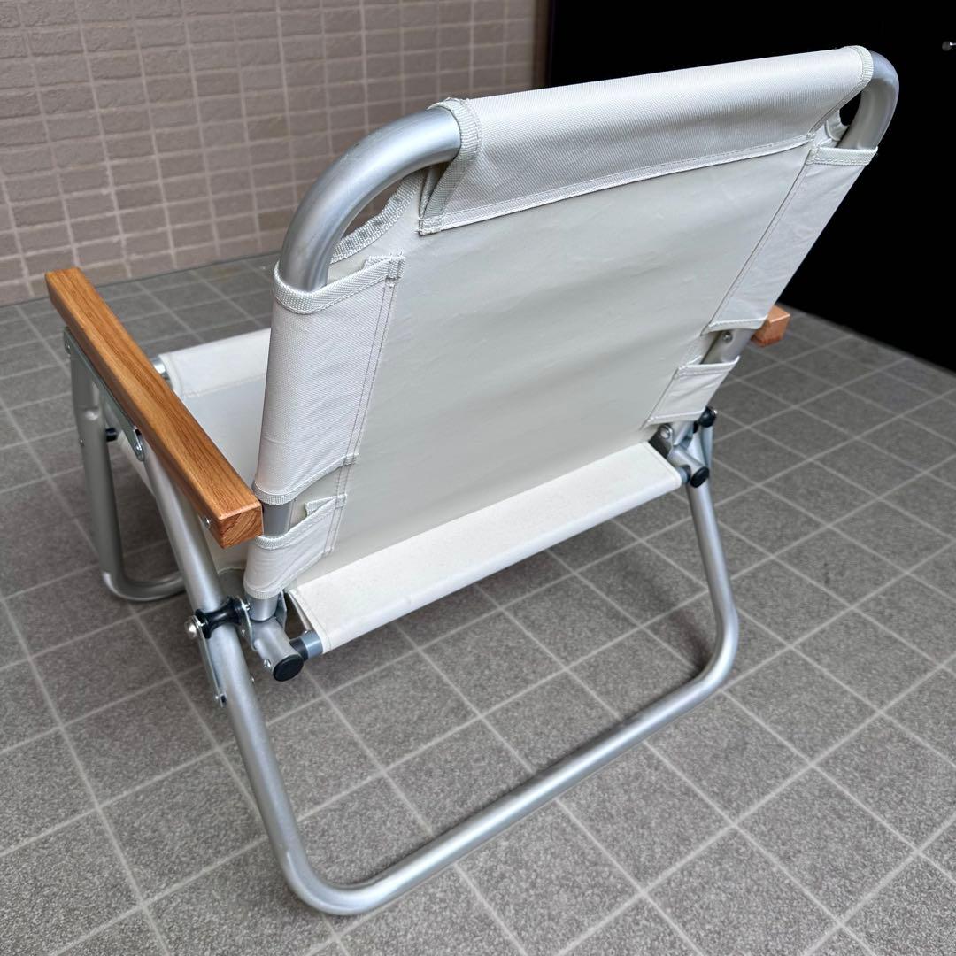 無印良品 アルミ 折りたたみ チェア ＆ クッション セット