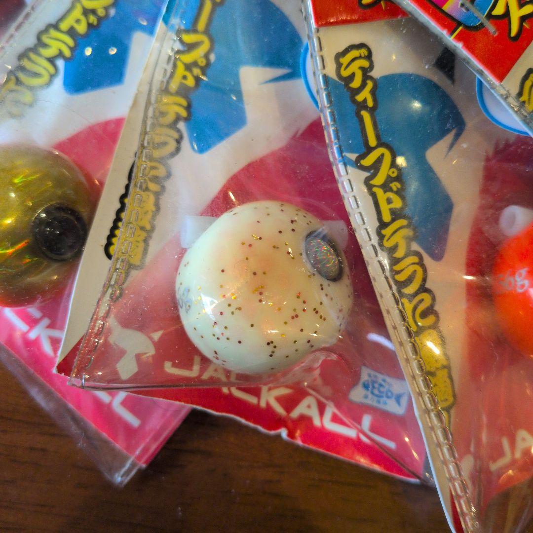 ジャッカル　ビンビン玉　ＴG　156 グラム　新品　未使用　５色