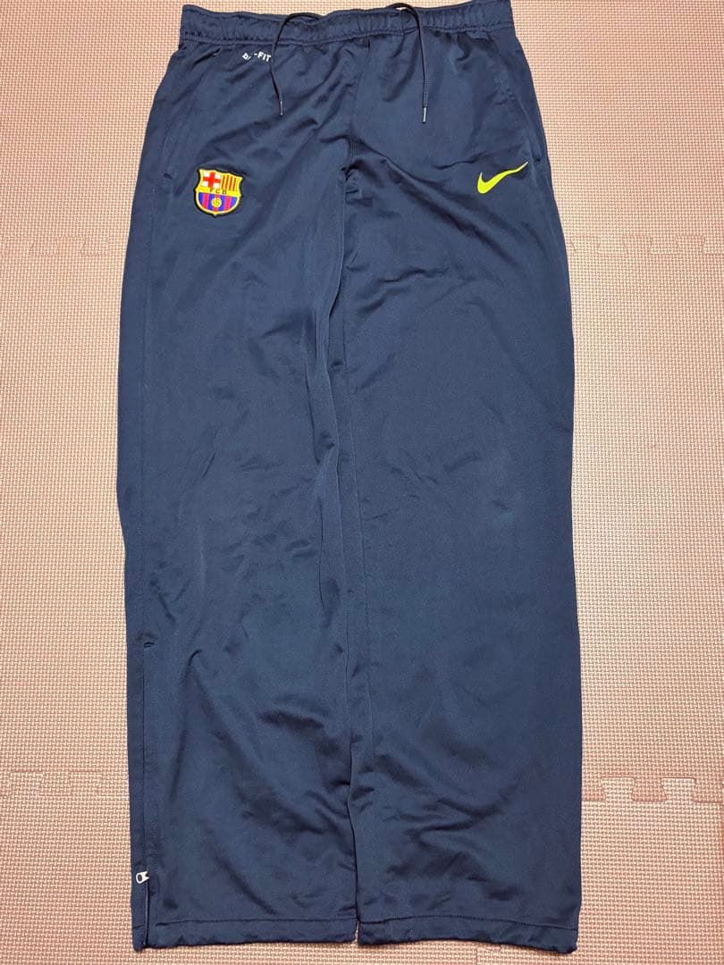 Nike FC Barcelona ジャージパンツ ネイビー Mサイズ