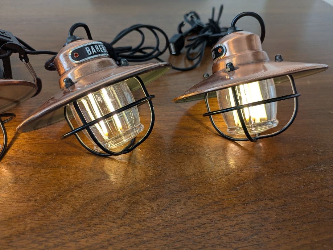 ベアボーンズ ストリングライト ３連 LED ランタン