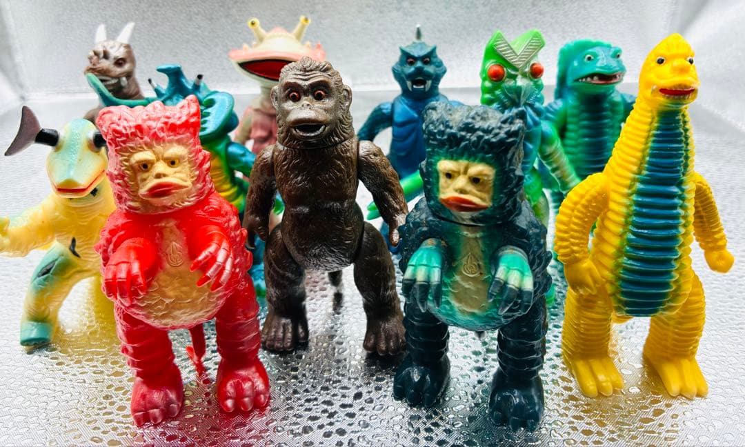 ブルマァク魂　ミニソフビ　ミックス　11体セットウルトラ怪獣