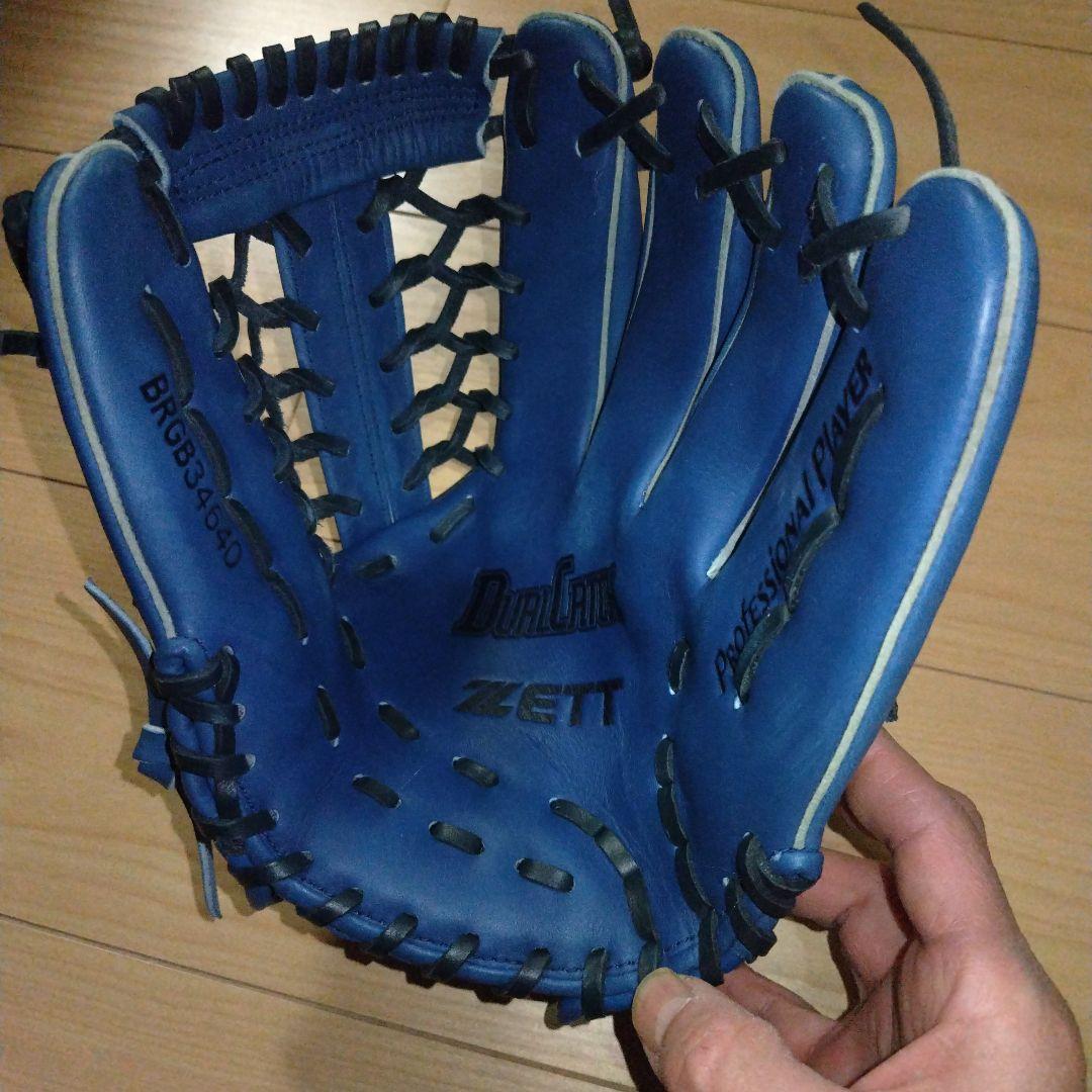超極美品‼️軟式用グローブ デュアルキャッチ BRGB34520 右投げ用