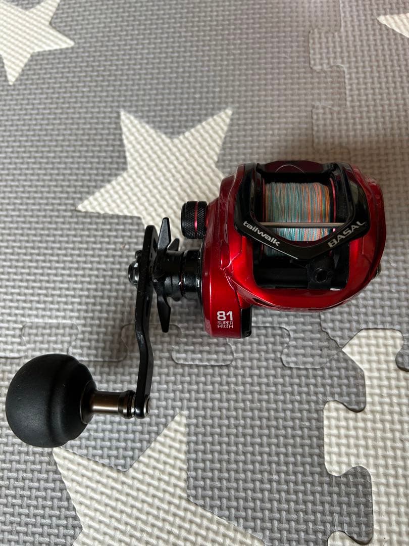テイルウォーク リール ワイド バサル VT81R美品