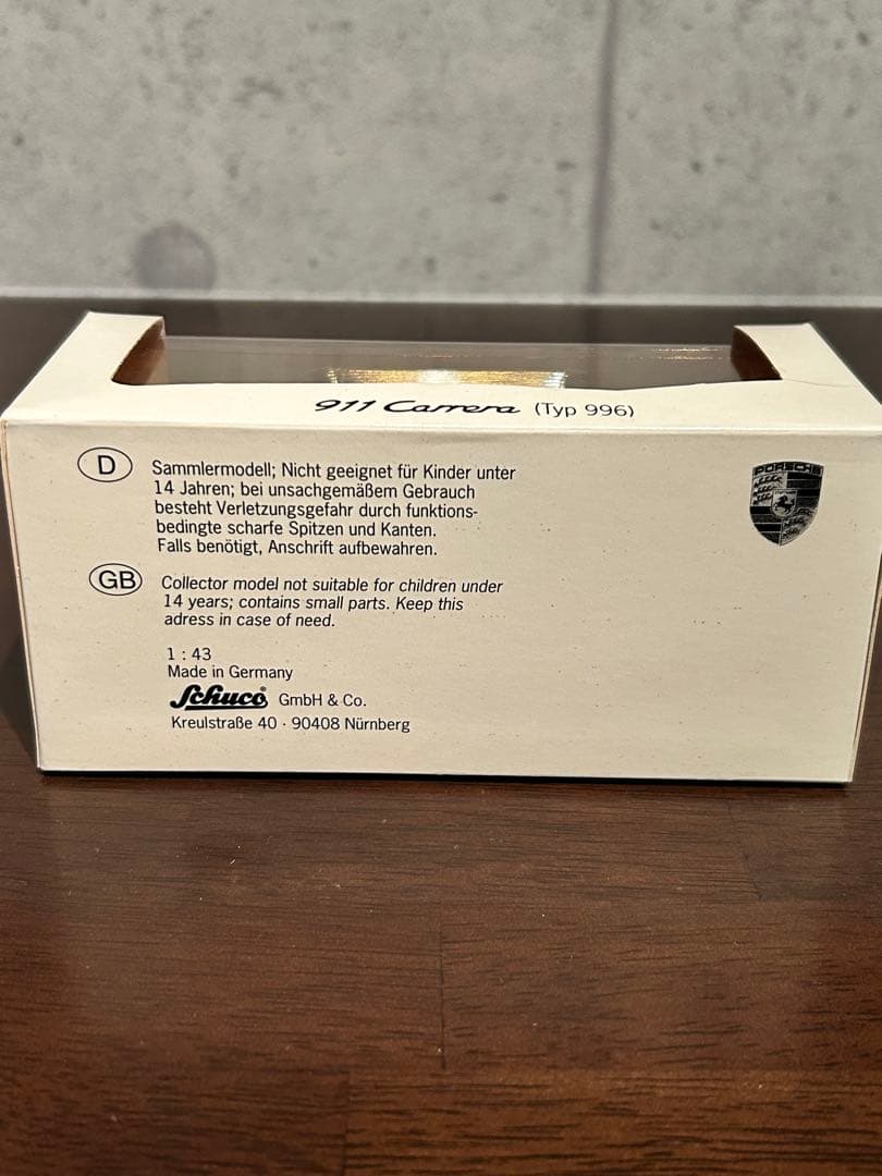 ポルシェ 911 Carrera (Type 996) 1/43 ポルシェ正規品