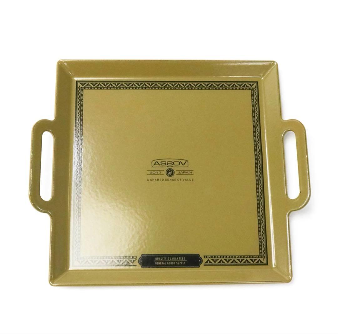 新品‼️AS2OV✨ENAMEL IRON PLATE ホーロー フライパン 鉄板