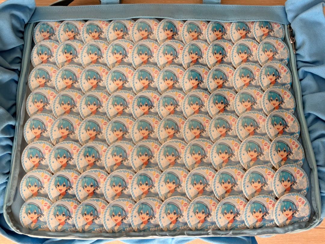 【みるく】すとぷり ころんくん 缶バ 80個 マリン