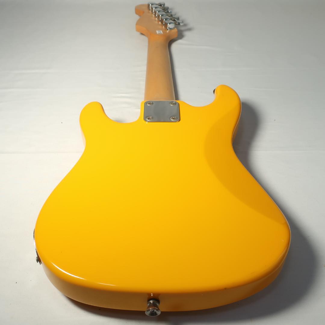 PLAYTECH ミニエレキギター イエロー 全長約77cm ストラトタイプ