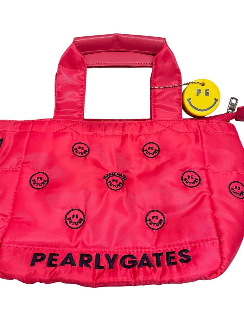PEARLYGATES パーリーゲイツ FUTUREニコ柄エンブ カートバッグ