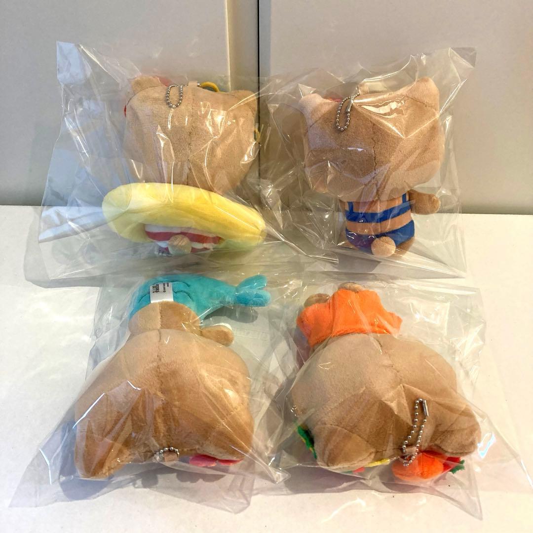アベイル キティ マスコット キーホルダー ぬいぐるみ 日焼け セット ギャル