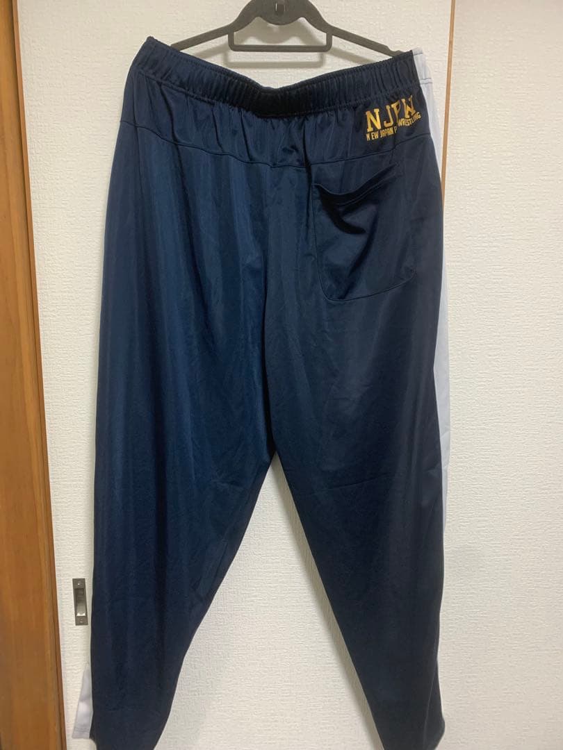 EVERLAST×新日本プロレス ジャージ上下 ネイビー4L