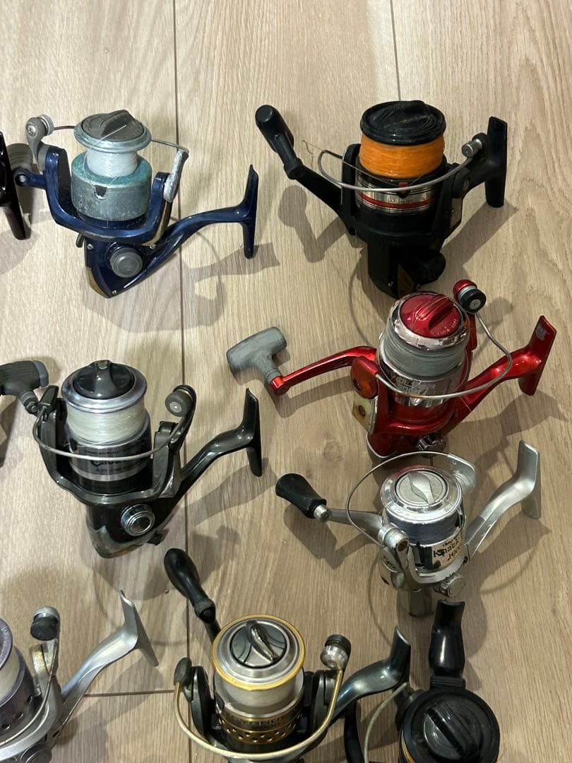 スピニングリール　40個　ジャンク