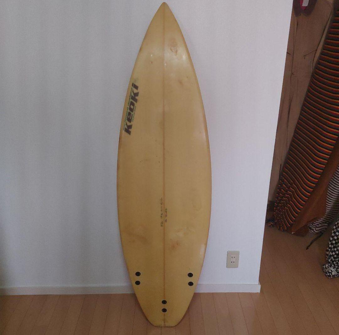 Keoki 5'2 サーフボード デッキパッド トライフィン