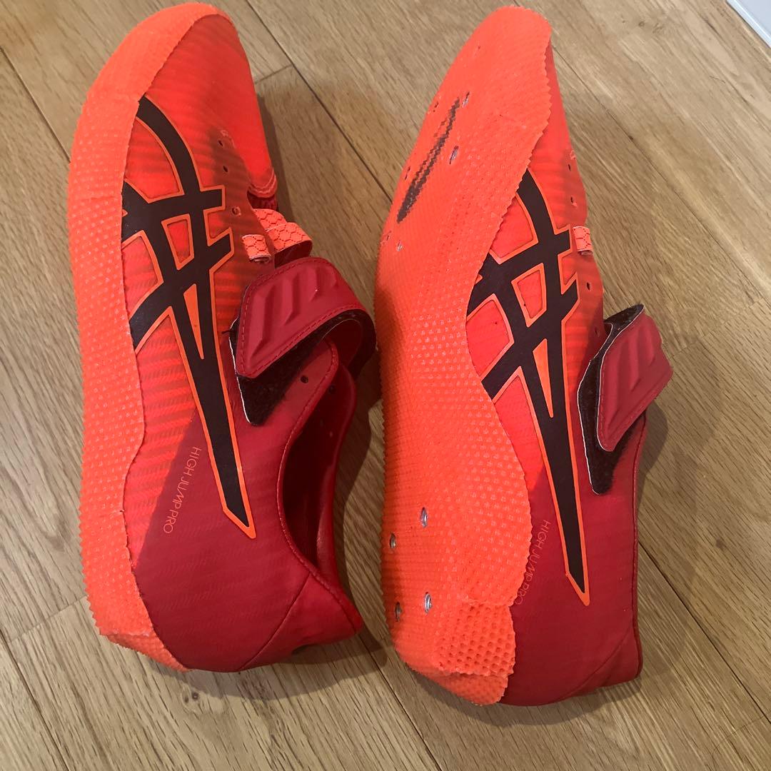asics ハイジャンププロ2（L）スパイクシューズ オレンジ　27.5cm陸上