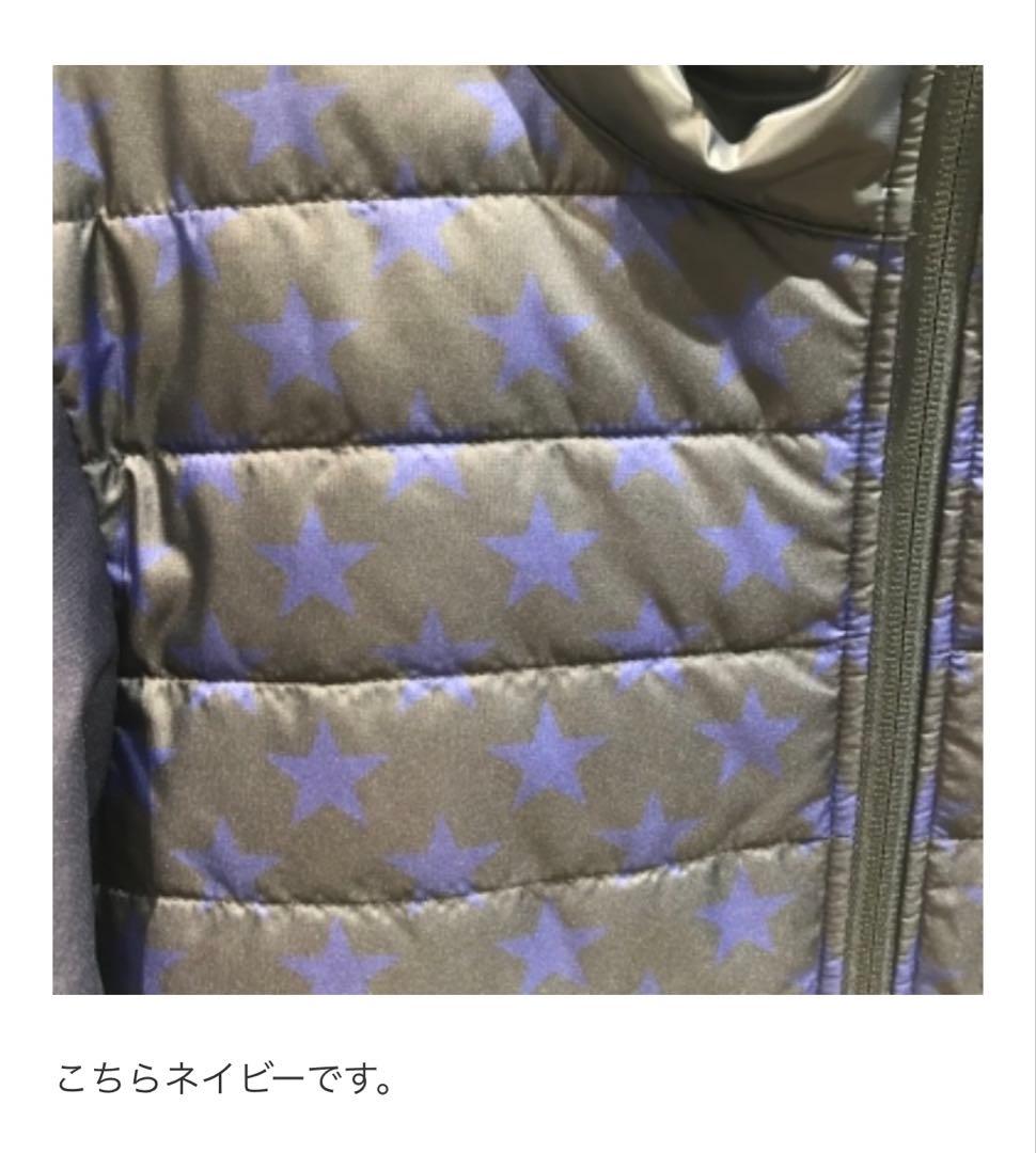 BEAMS GOLF ビームスゴルフ スター 中綿ブルゾン ネイビー XLサイズ