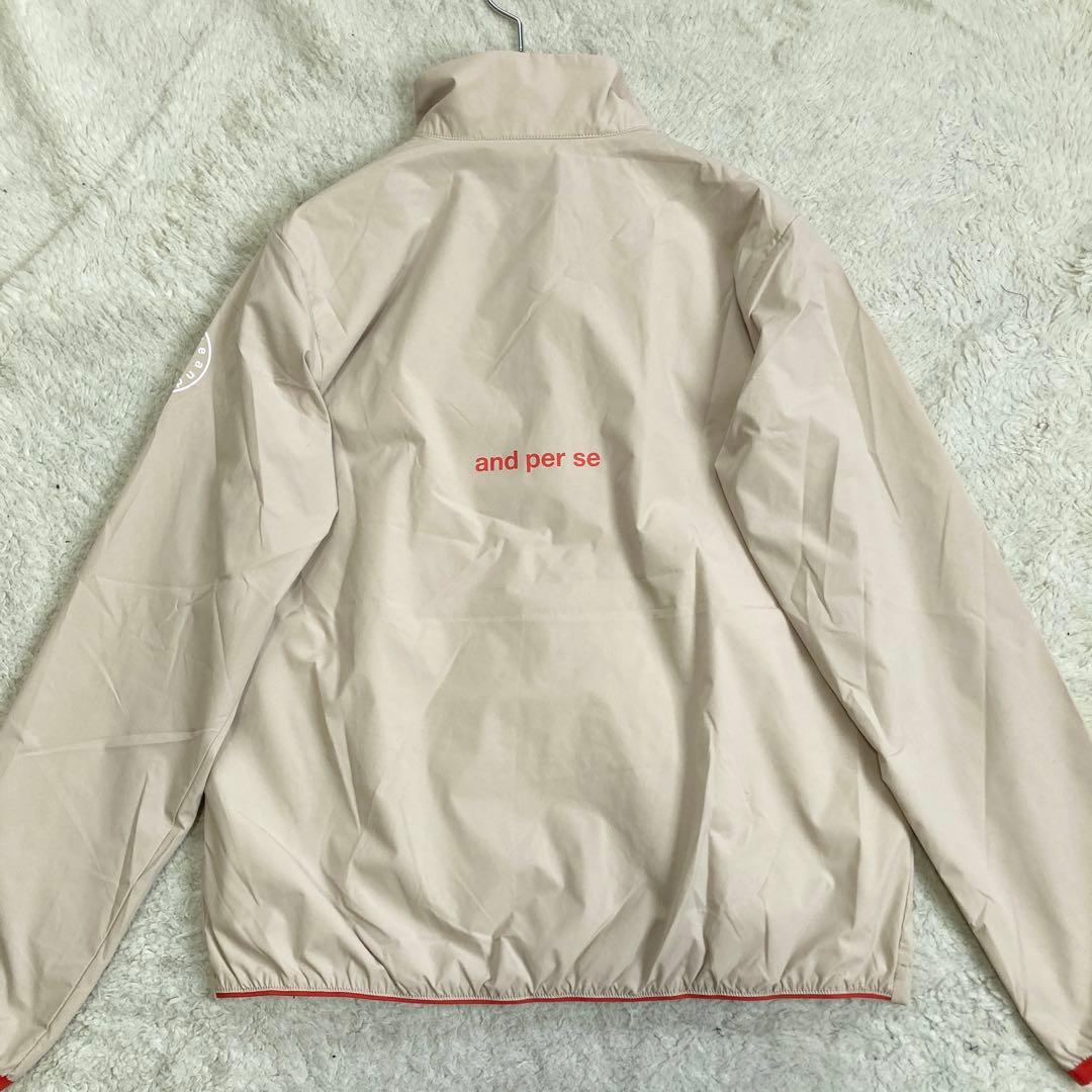 極美品・24AW✨アンパスィ　エアジャスターフルジップブルゾン　ゴルフ　中綿
