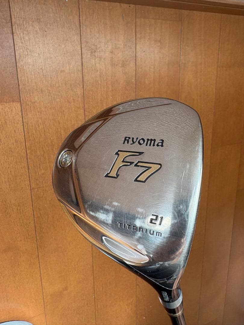 【良品】ゴルフRyoma 7番フェアウェイウッド　ヘッドカバー付