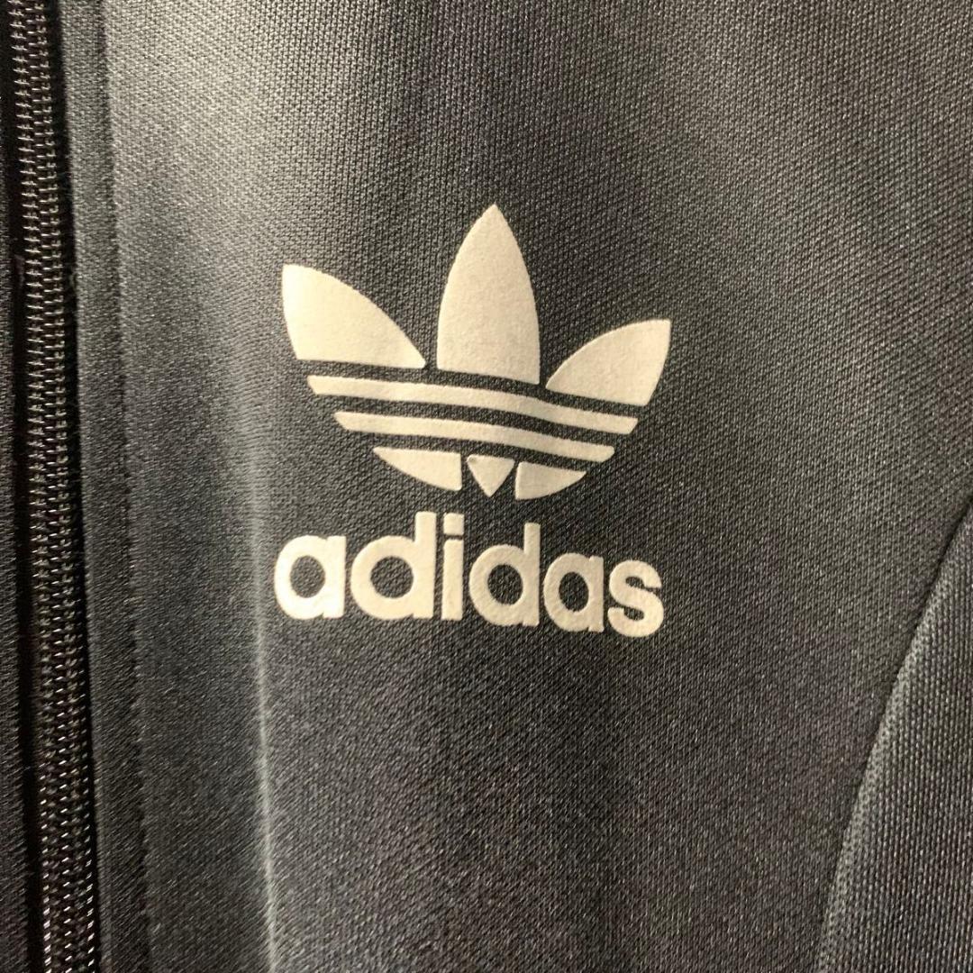 OT 約XLサイズ相当　adidas アディダス トラックジャケット　ロング丈