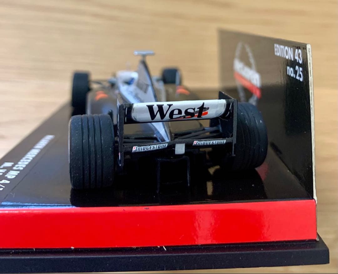 ミニチャンプス F1 マクラーレン MP4/13 M.ハッキネン ウエスト仕様