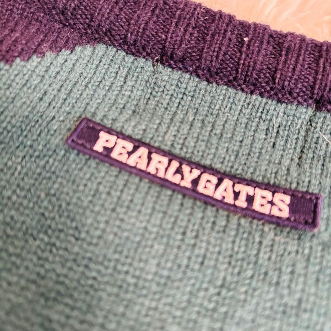 PEARLY GATES パーリーゲイツ　クマセーター ゴルフニット