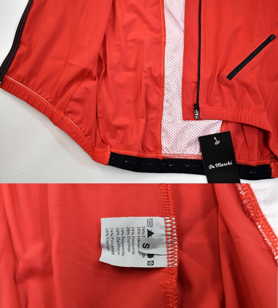 De Marchi★Veloce ジャージ size:S 赤