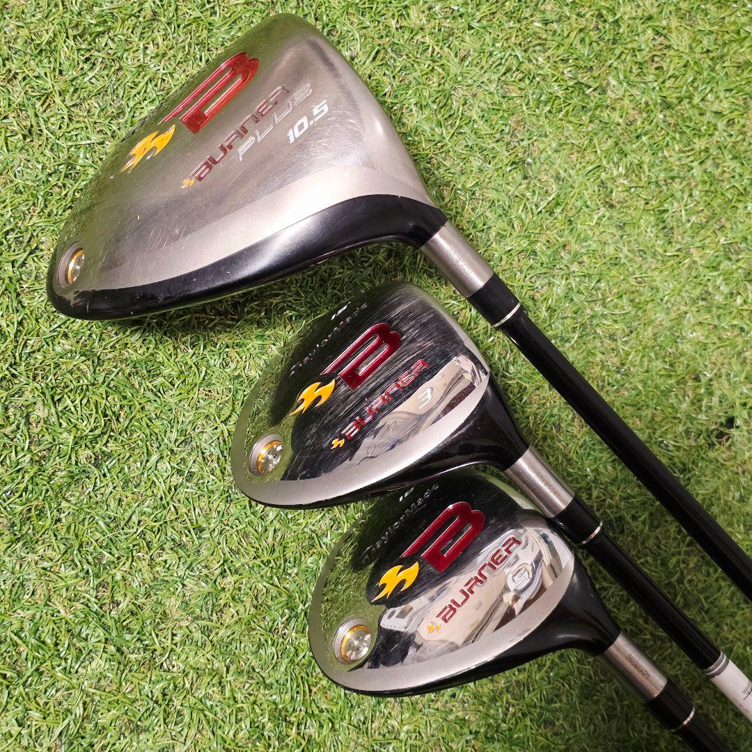 テーラーメイド バーナー フルセット メンズゴルフクラブ 初心者 入門 R 右