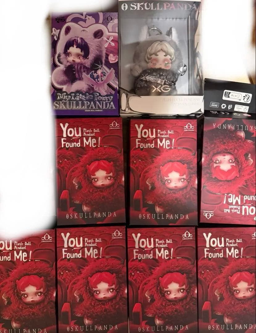 全新SKULLPANDA XG ＆You Found Me 10点セット