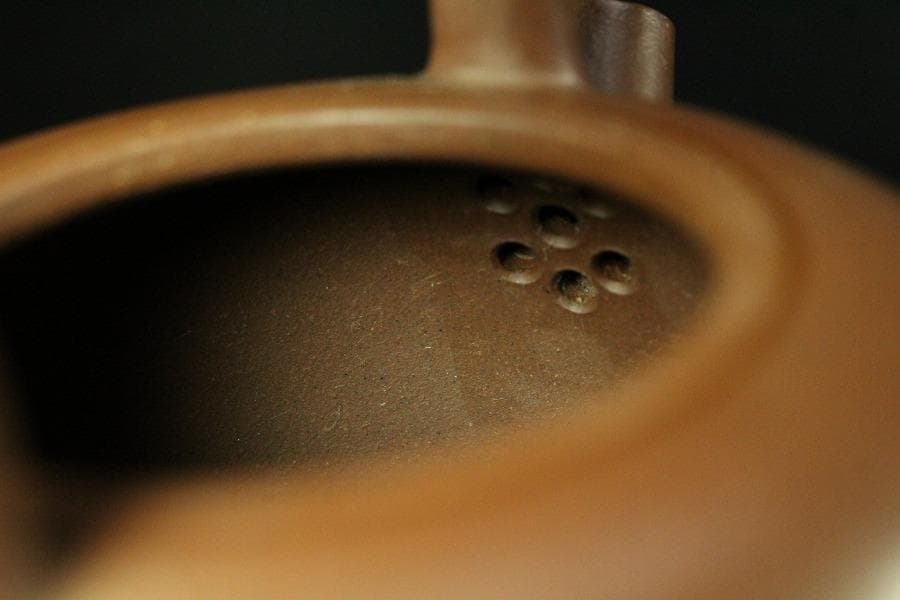 中国美術 煎茶 紫泥 茶器 急須 在印(K-YC690)