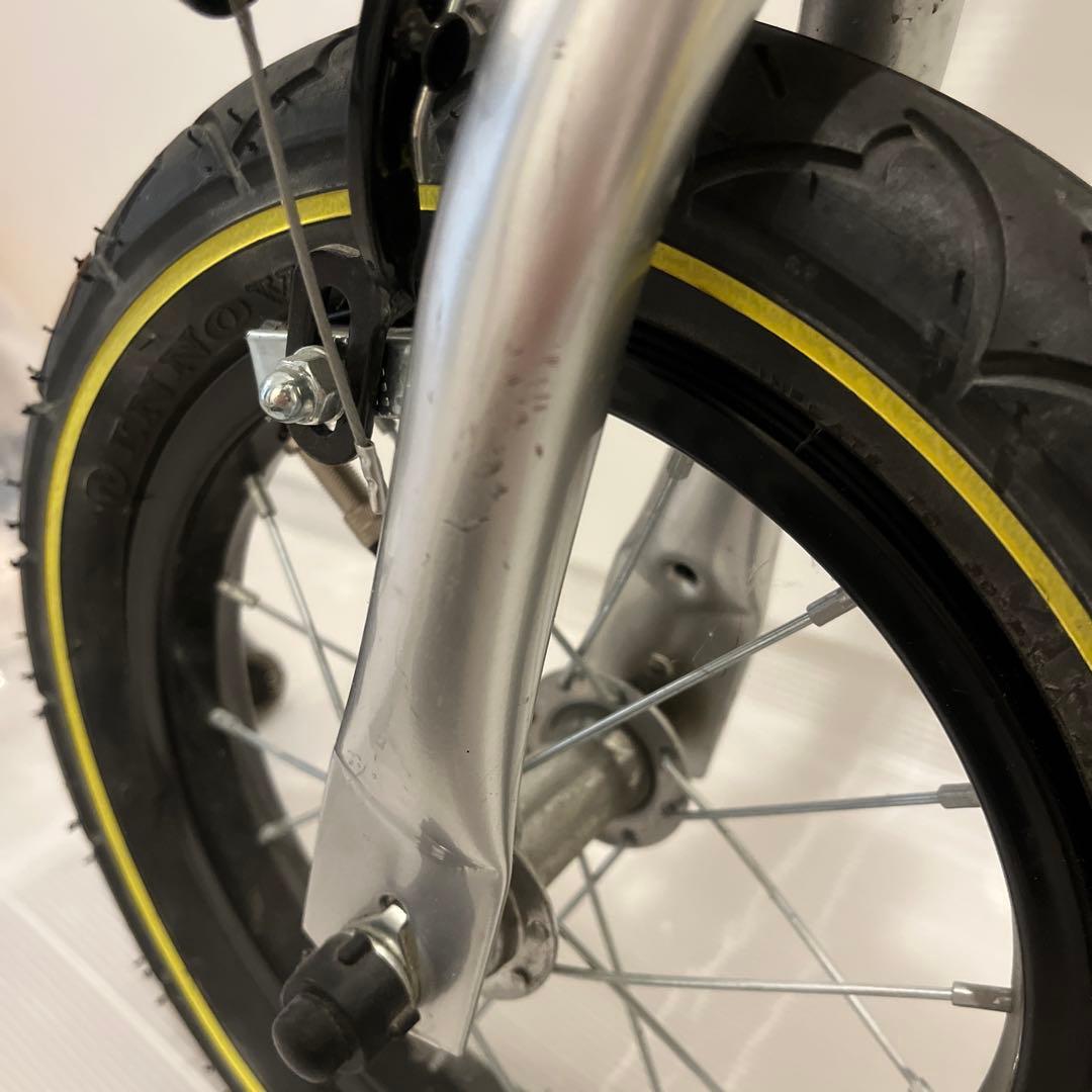 へんしんバイク（スタンド付き）幼児用自転車 12インチ　イエロー