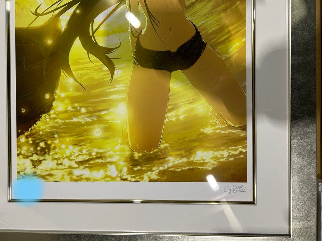 珈琲貴族　版画　GOLD & BLACK DX版　白峰莉花　アールビバン