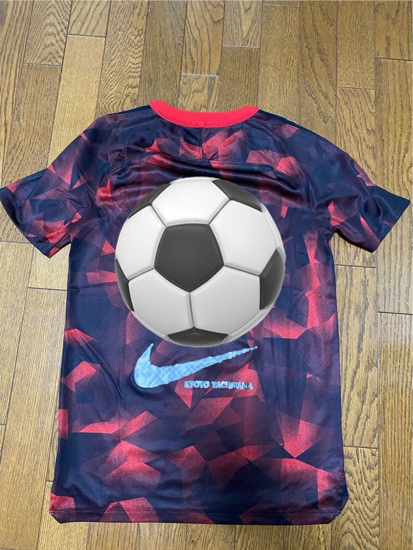 京都橘高校サッカー部　全国高校サッカー選手権出場記念ユニフォーム　選手支給 M