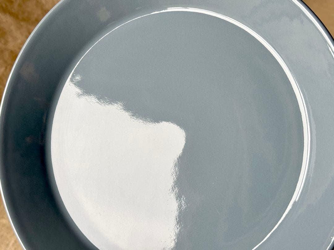 ARABIA Teema(ダークグレー)プレート(23cm)2枚セット