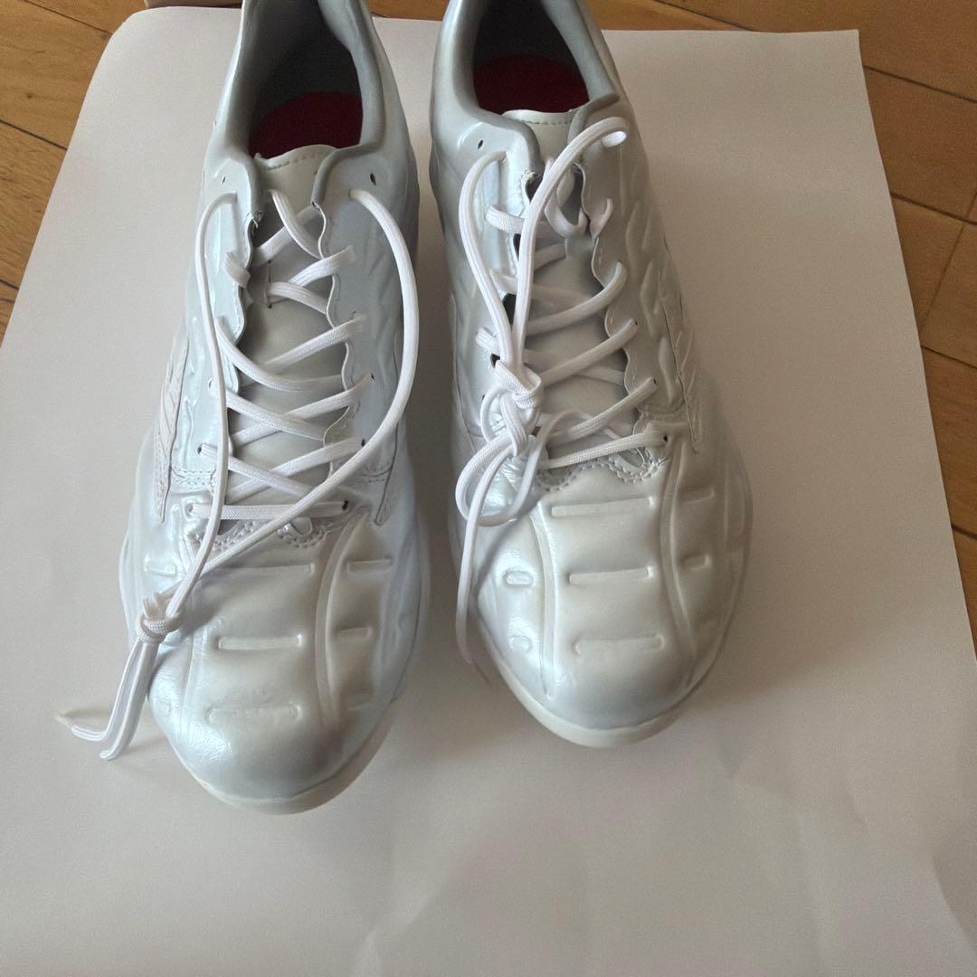 MizunoPro ホワイト スパイク