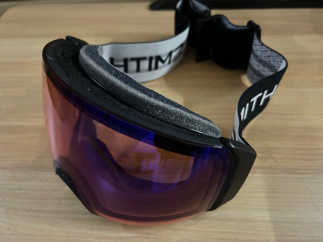 スキー・スノーボードアクセサリー SMITH 4D MAG XL Black cp Phot Rose Flash