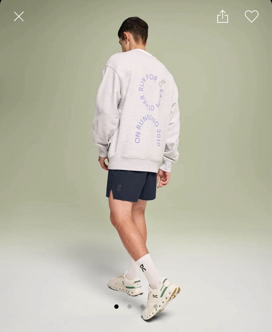 オン　ON essential shorts エッセンシャル　ショーツ　メンズS