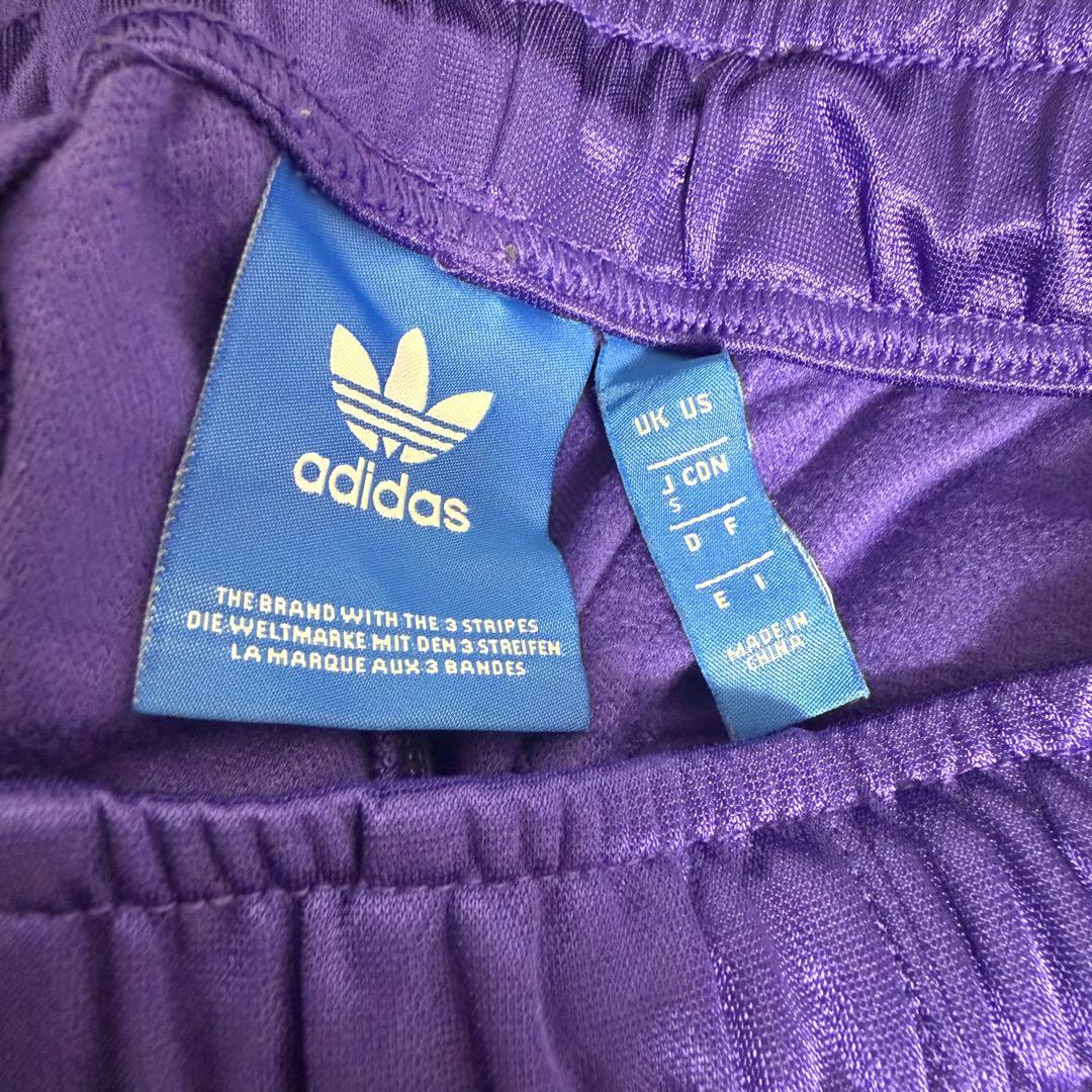 【adidas アディダス オリジナルス トラックパンツ Sサイズ パープル】