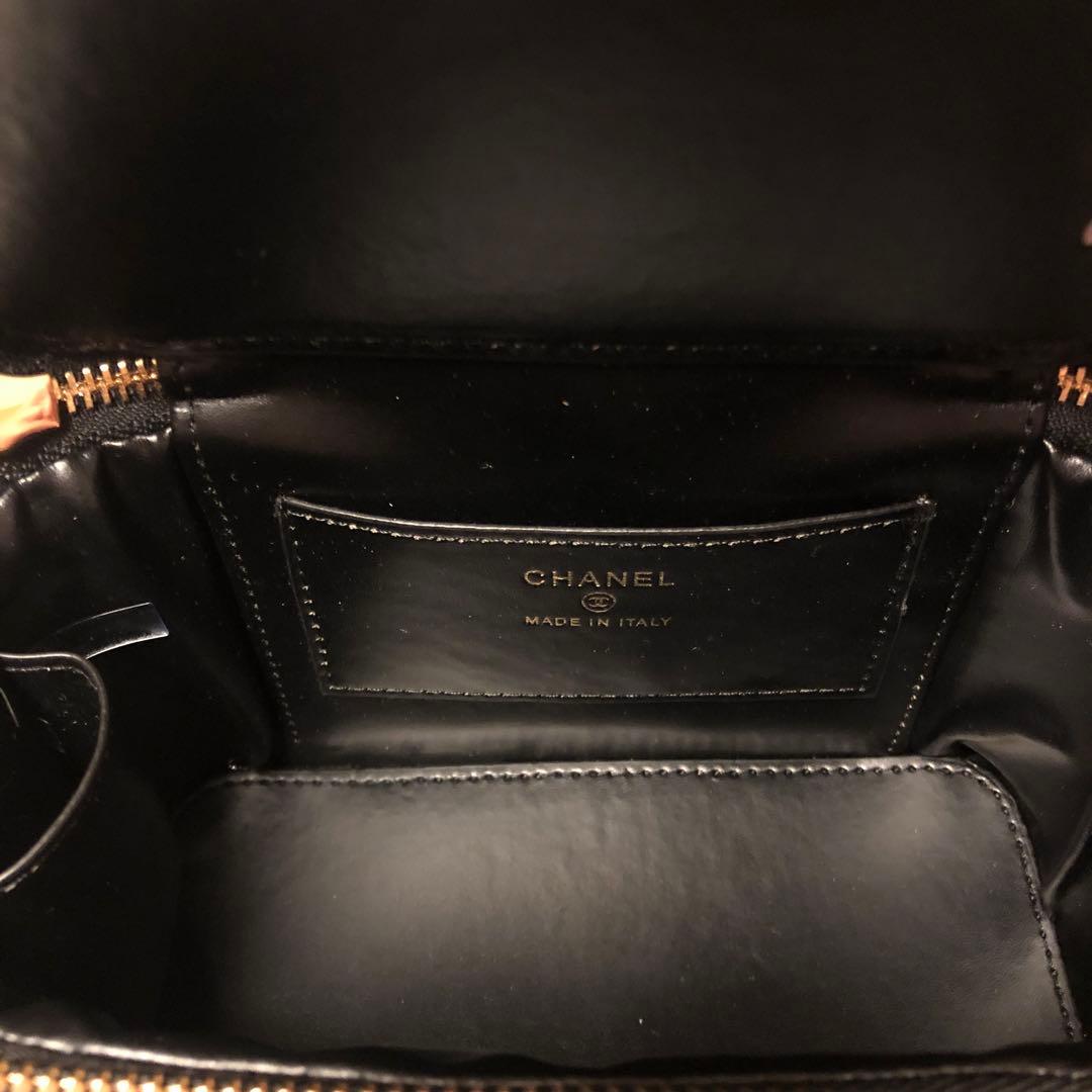 CHANEL メイクアップポーチ ツイード製