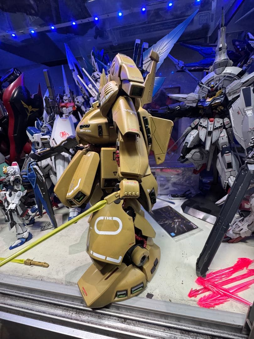 MG ジオ　ジ・Ｏ　塗装完成品　ガンプラ　プラモデル　塗装済み　Zガンダム