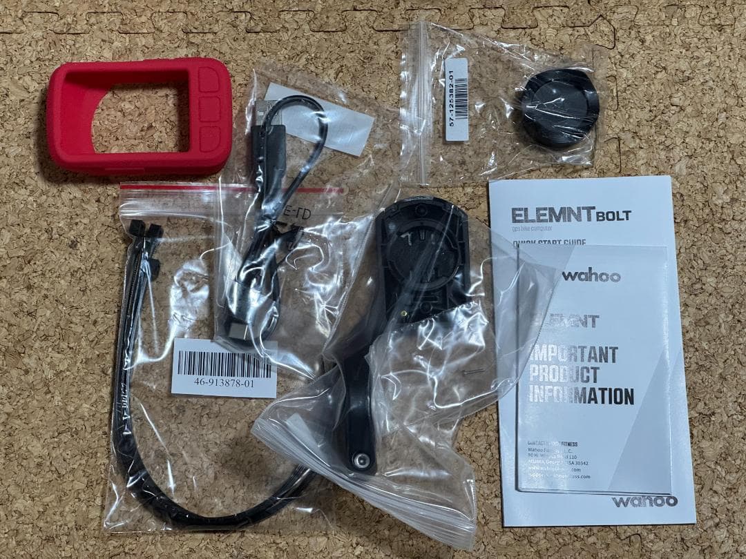 【中古】wahoo ELEMNT BOLT V2 サイクルコンピューター