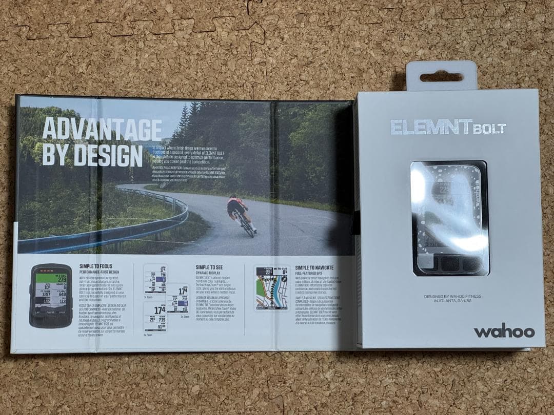 【中古】wahoo ELEMNT BOLT V2 サイクルコンピューター