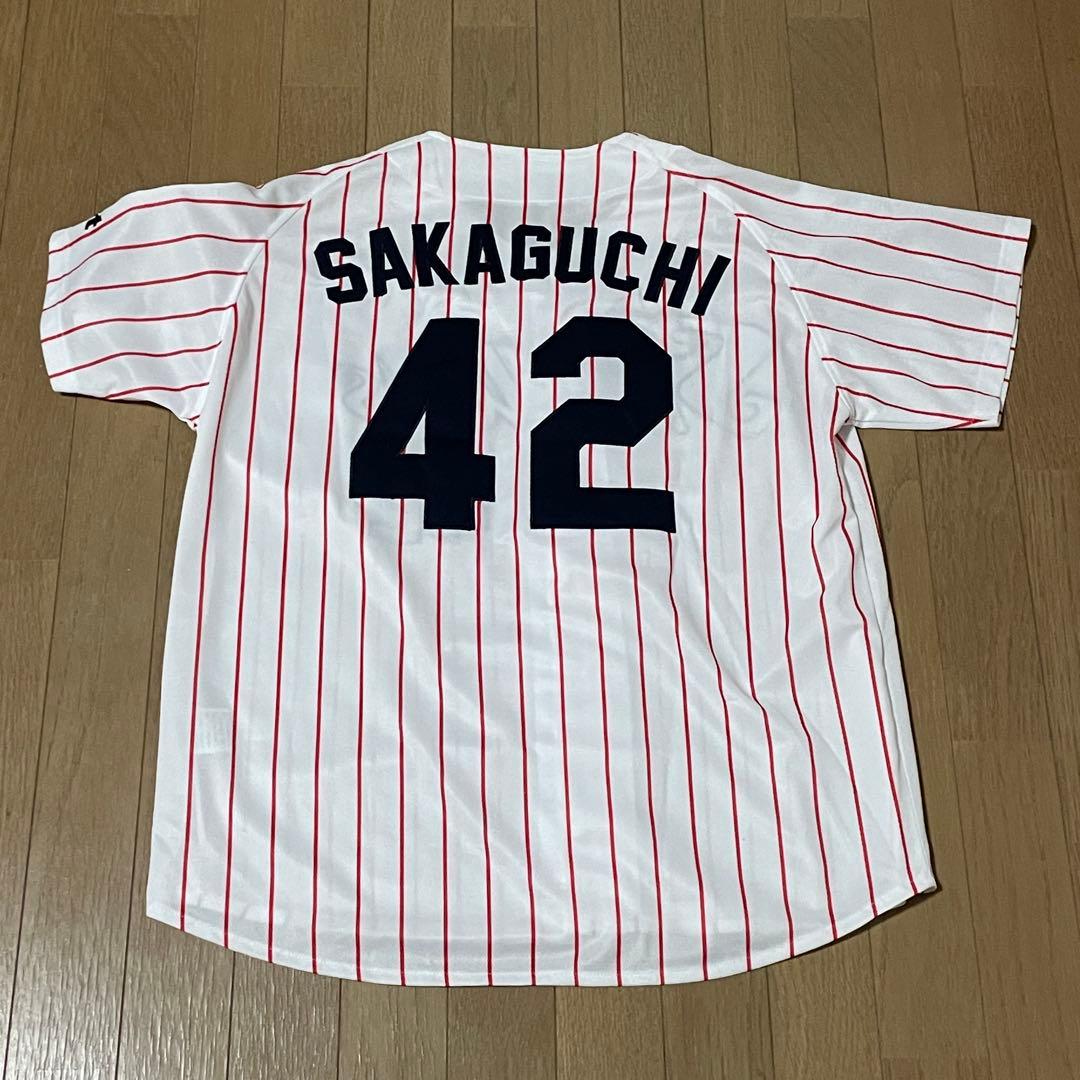 東京ヤクルトスワローズ 坂口智隆 ユニフォーム ホーム 42