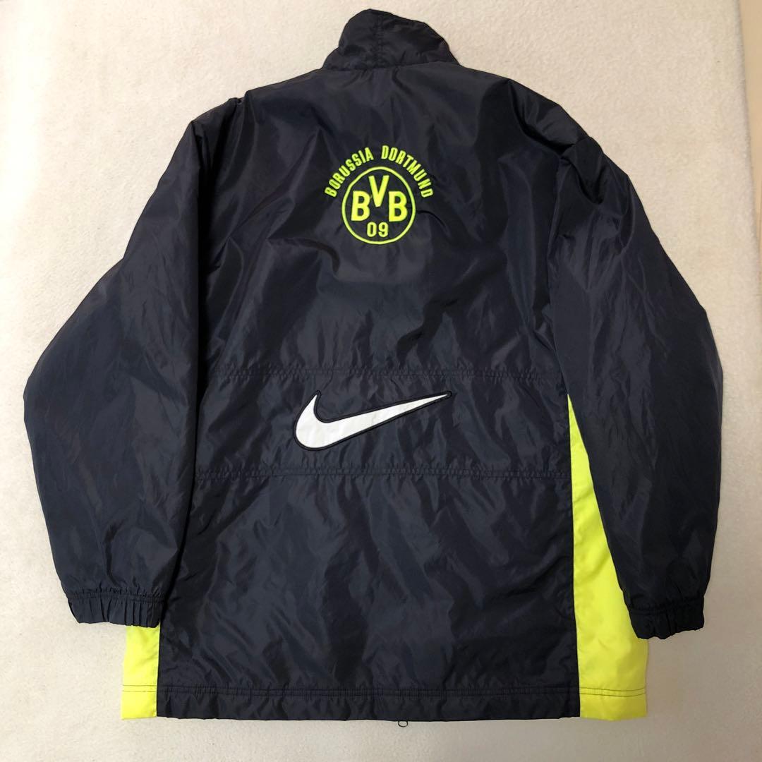 90s NIKE ヴィンテージ　ボルシアドルトムント　ナイロン　ジャケット