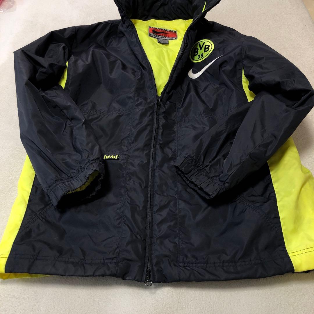 90s NIKE ヴィンテージ　ボルシアドルトムント　ナイロン　ジャケット